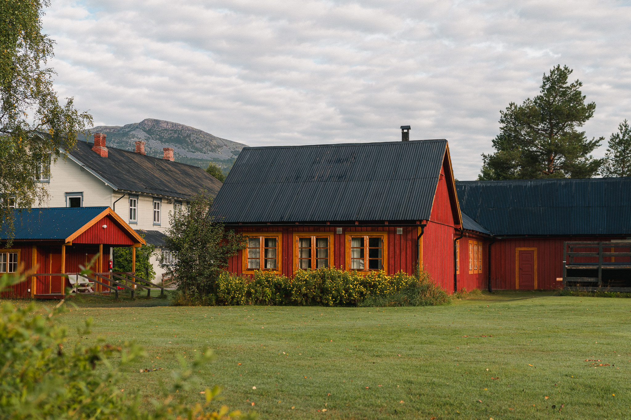 Bjøntegård summer camp school near Hanestad in Rendalen