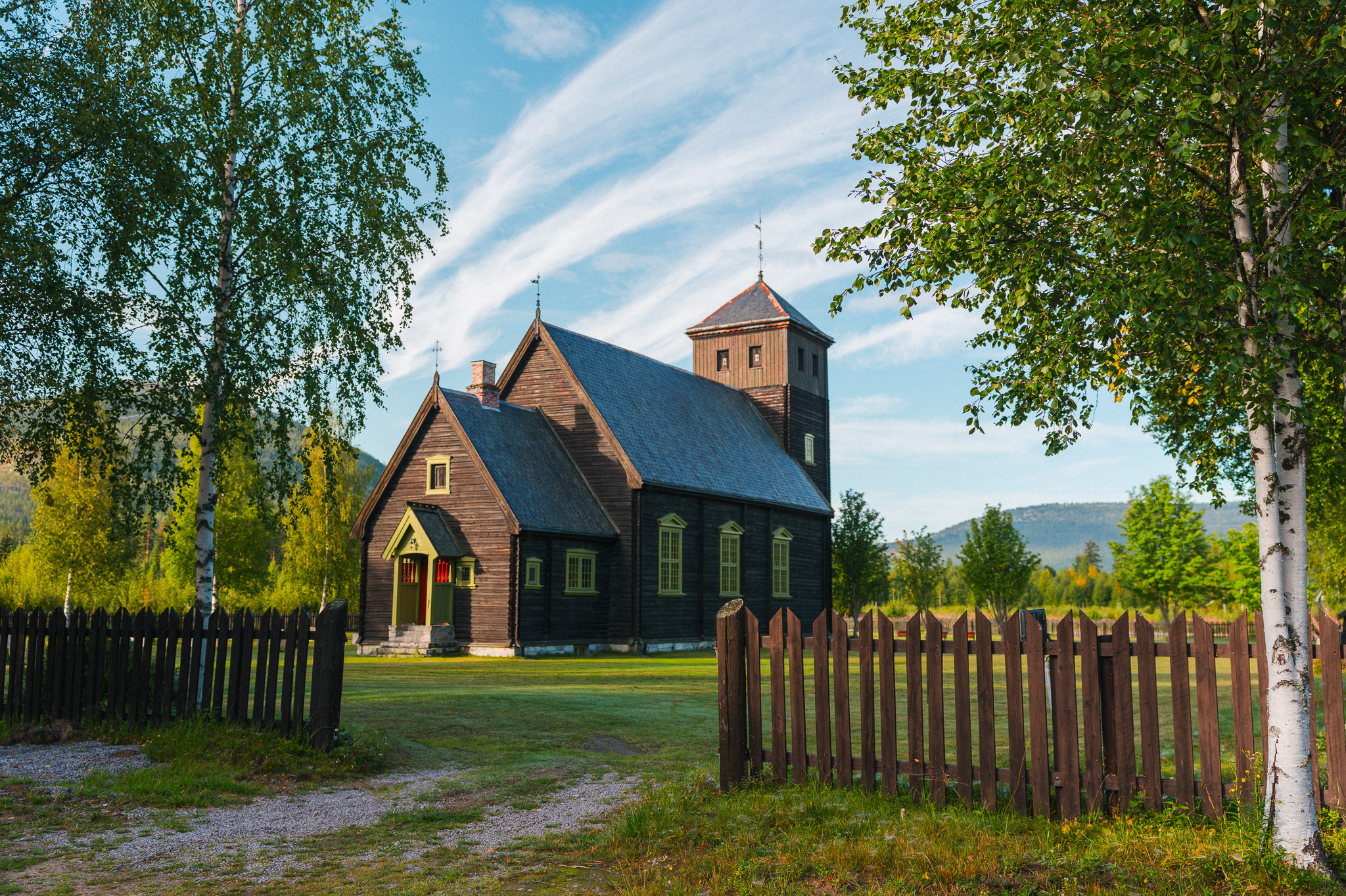 Hanestad Church in Rendalen