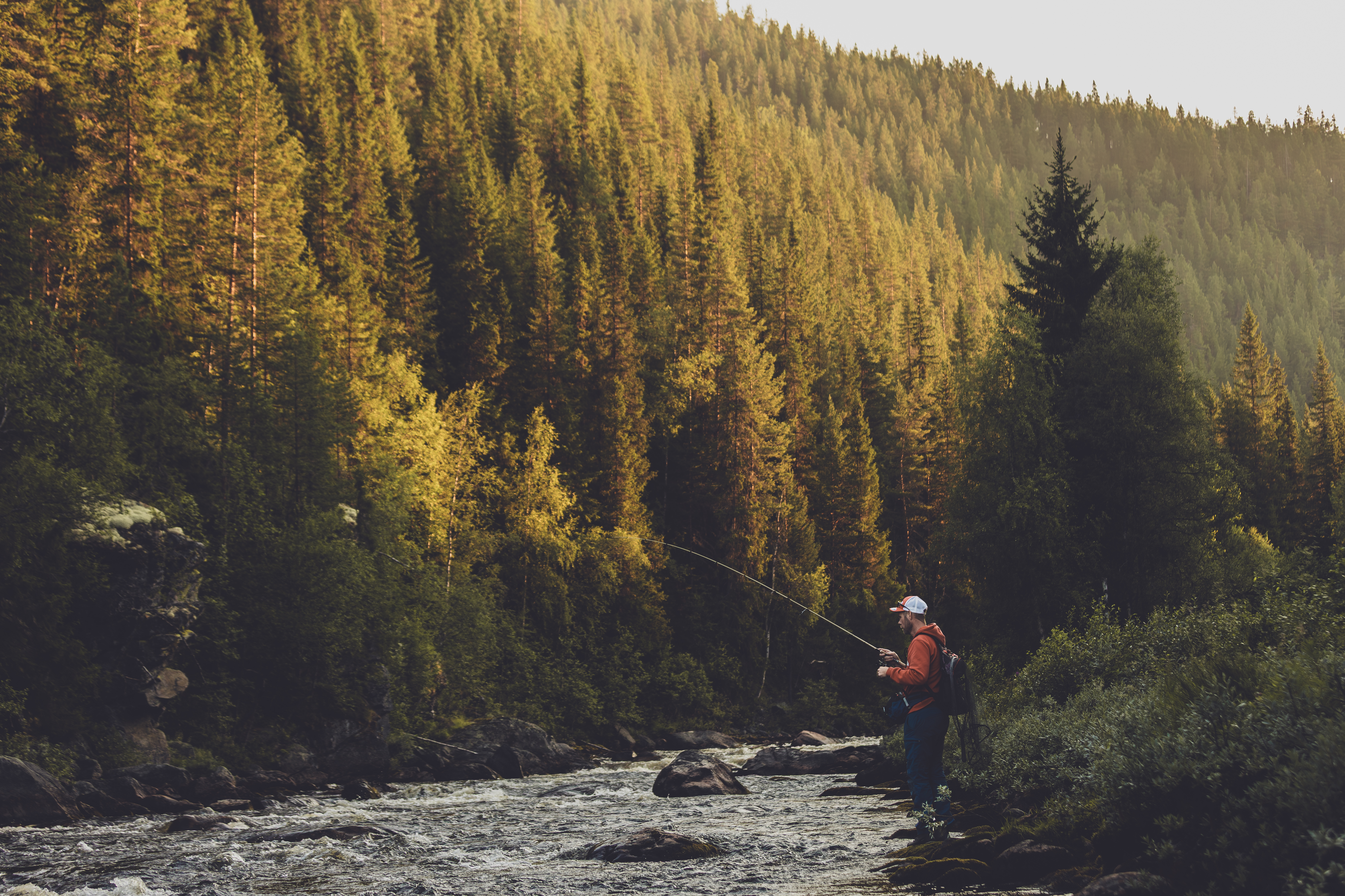 Fishing in Rendalen
