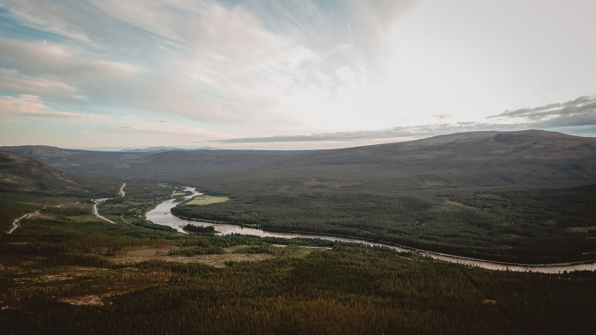 The landscape around Hanestad in Rendalen